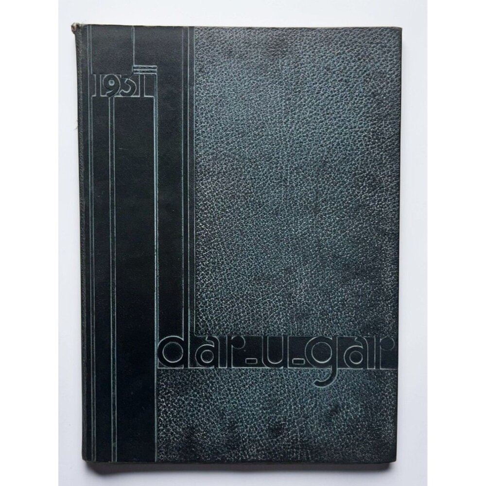 1931 Compton Junior College Yearbook The Dar-U-Gar California School Annual